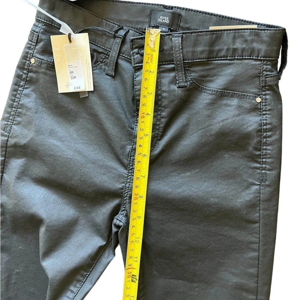 River Island Molly Midrise Coated Jegging - Picture 13 of 16